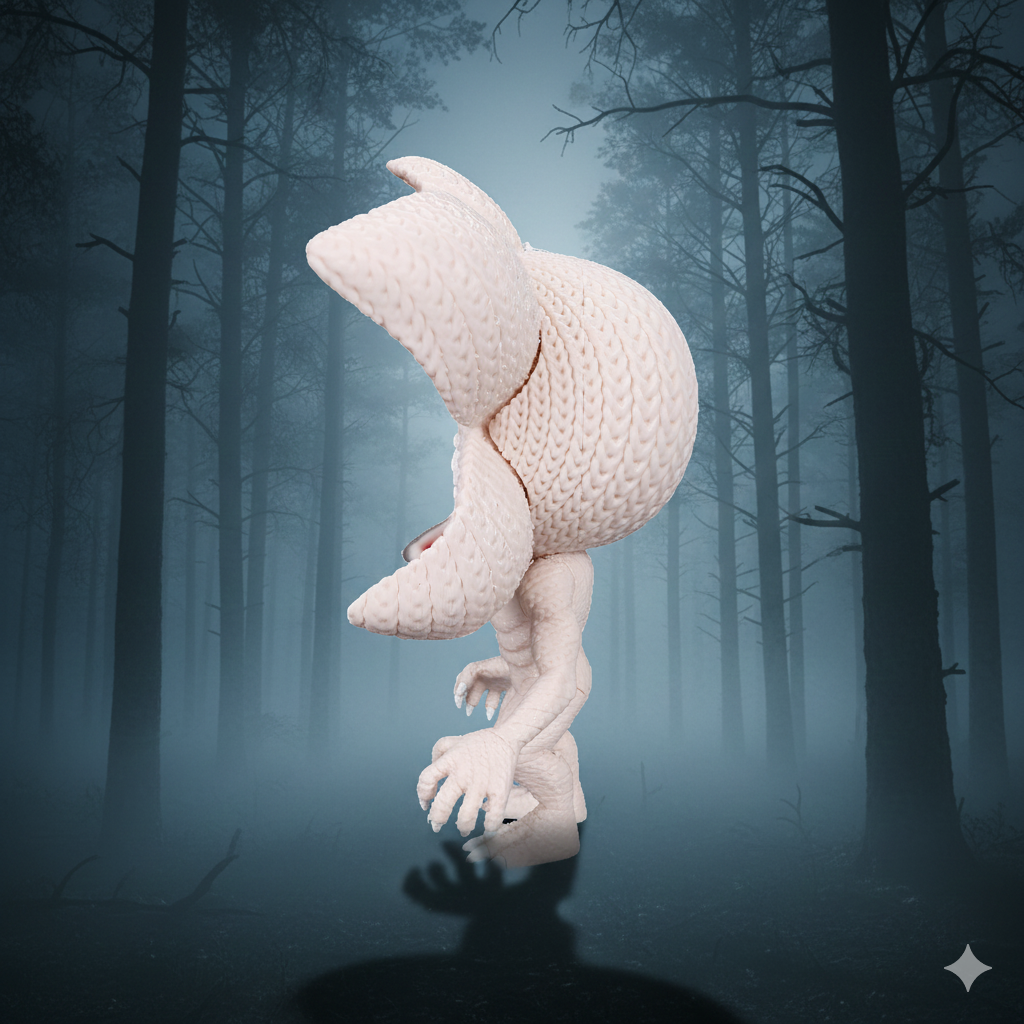 Demogorgon Knitted Style Figure