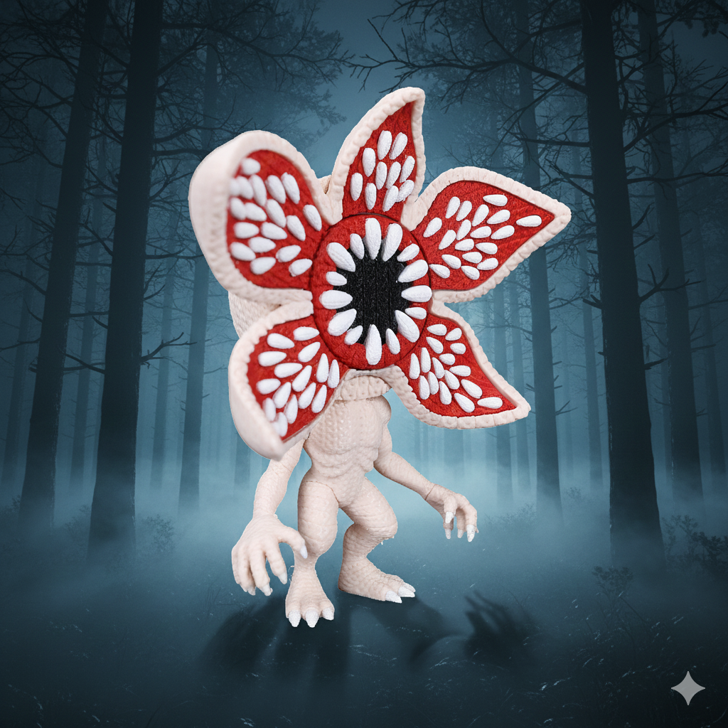 Demogorgon Knitted Style Figure